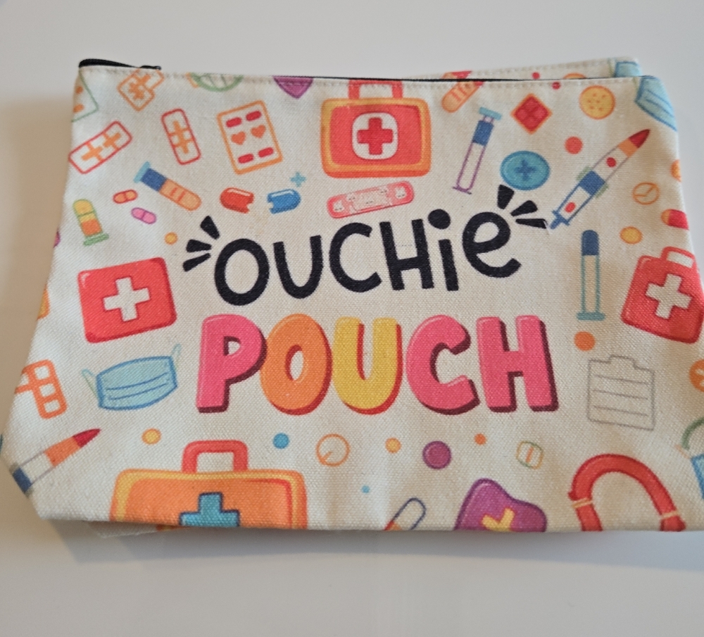 Kids 'Ouchie Pouch' Medical Supply Bag - Multicolor